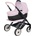 Smoby Количка за кукли 3 в 1 Smoby - Maxi-Cosi Combi, розова (7600253121)