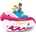 WOW Toys Детска играчка WOW Toys - Моторницата на Сузи (10690)