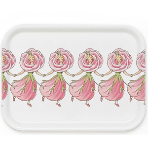 Design House Stockholm Elsa Beskow Rose Табла за сервиране, 20 x 27 см (3039-0100)