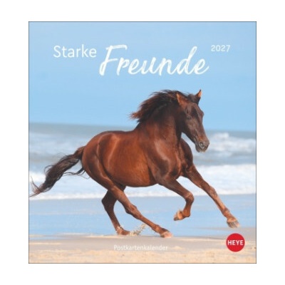 Pferde Postkarten Starke Freunde 2027