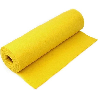 Stoklasa Filc / plsť 730123/03 jednobarevný, žlutý, š. 41cm, 215g/m2, tloušťka 1-1,4mm (látka v metráži)