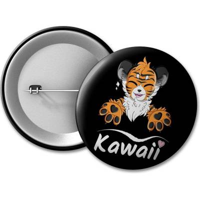 Animerch placka MrTigerHD B 50 mm