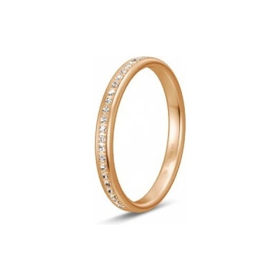 Breuning zlatá eternity obrúčka BR48 04716RG