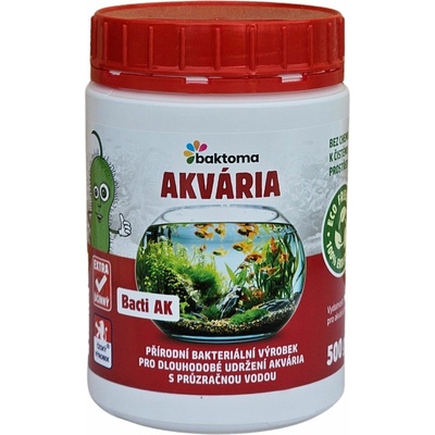 Baktoma Bacti AK bakterie do akvária 0,5 kg – Zbozi.Blesk.cz