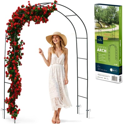 Záhradná kovová pergola oblúk 240 cm