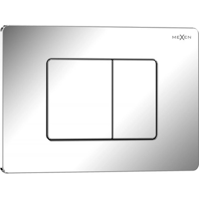 Mexen Tex 05 бутон за промиване от неръждаема стомана, лъскав хром - 6105-03 (6105-03)