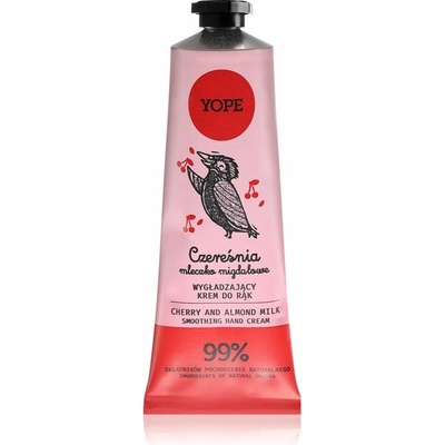Yope Cherry & Almond Milk prírodný krém na ruky 50 ml