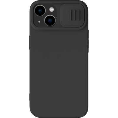 Nillkin Кейс с протектор за камера Nillkin CamShield Silky за iPhone 14 Plus, 6.7", 2022, черен (6902048249295)