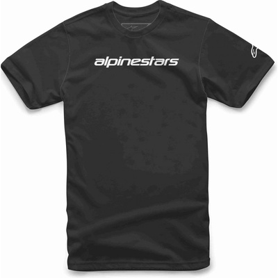 Alpinestars tričko Linear Wordmark black grey