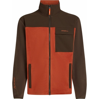 O'Neill Fwc'peak Polartec Hyperfleece červená hnedá