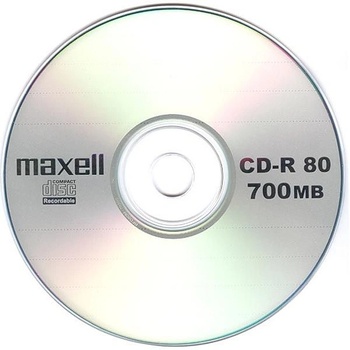 Maxell CD-R80 MAXELL, 700MB, 52x, 1 бр (346141.00.HU)