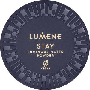 Lumene Веган матираща пудра Stay Luminous, Shade 1, 10 g - baby