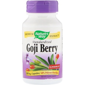 Image 1 of Nature's Way Goji Berry 500 mg [60 капсули]