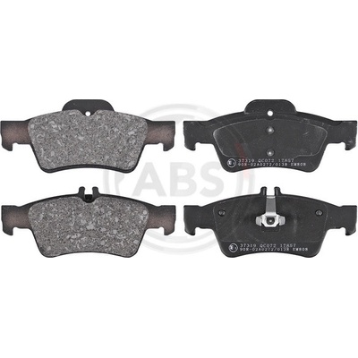 Sada brzdových platničiek, vždy 4 kusy v sade A.B.S. 37319