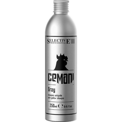 Selective Professional Матиращ шампоан за мъже Selective Professional Cemani Anti Yellow Shampoo GRAY