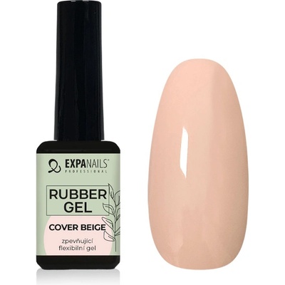 Expa nails expanails uv led gel rubber base cover beige 11 ml