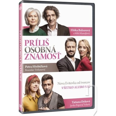 Príliš osobná známosť SK DVD