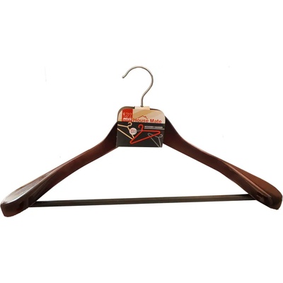 Horecano Закачалка за сако дървена - 1бр 44x1.2xh23cm (93L) (011606)