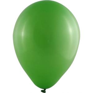 Globos Festival БАЛОНИ 100 БР. 12" - 30 СМ 112 СТАНДАРТ ЗЕЛЕН