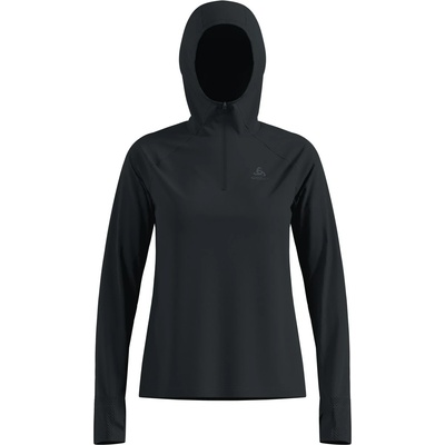 Odlo Дамска тениска Odlo Women's Mid Layer Hoody X-Alp Running shirt - Black - размер XL (916-4858-0115)