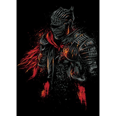 Plagát, Obraz - The Knight, 30 × 40 cm