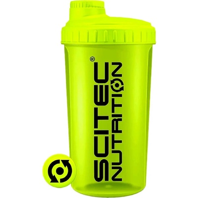 Scitec Nutrition Neon yellow shaker 700 ml