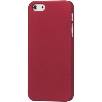 AppleKing matný pogumovaný kryt pro iPhone 5 / 5S / SE (2016) červený – Zbozi.Blesk.cz