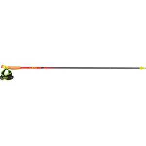 LEKI Щеки за бягане Leki Ultratrail FX. One Superlite Running poles - Bright Red / Neon Yellow / Naturalcarbon - размер 105 cm (526-0801-0113)