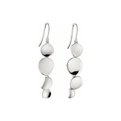 Fiorelli silver Luxusné strieborné náušnice E5836