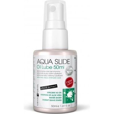 Lovely Lovers AQUA SLIDE Oil Lube + ALOE Extract 50 ml