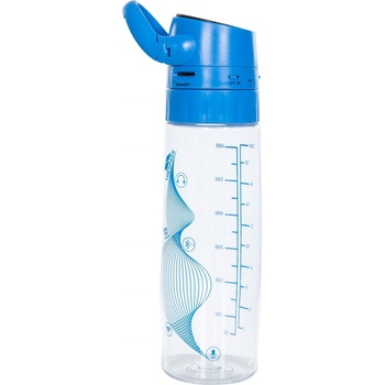 Image 1 of Trespass Adults Crystal Water Bottle - Blue