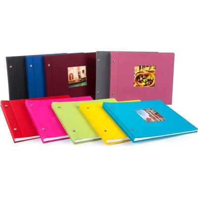 Šroubkové album klasik 30x25cm 26887 Goldbuch BELLA VISTA grey 26887