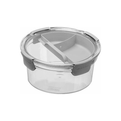 PLAST TEAM Vertriebs GmbH plast team Lunchbox Lyon To-Go PP/Tritan 1,4 L rund grau