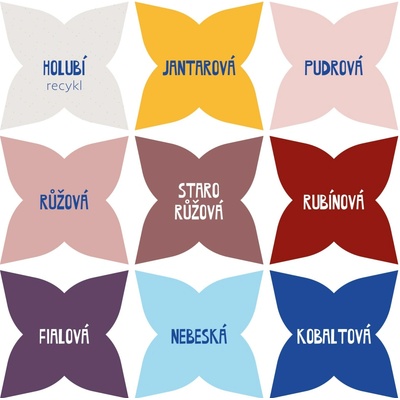 Pamperap Topinambur papírové květy Rubínová 6 ks – Hledejceny.cz