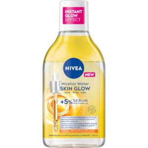 Nivea мицеларна вода, Skin Glow, 400мл