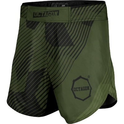 MMA trenky Octagon Broken Line oliva