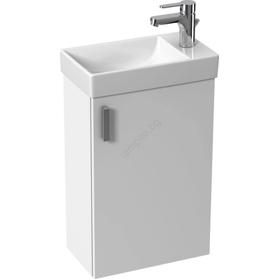 Jika H45J5111753001 - Баня шкаф с мивка PETIT 58, 5x38, 6 см бял (LF0089)