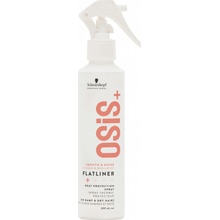 Schwarzkopf Osis Style Sleek Flatliner – silně fixační sérum pro žehlení vlasů 200 ml