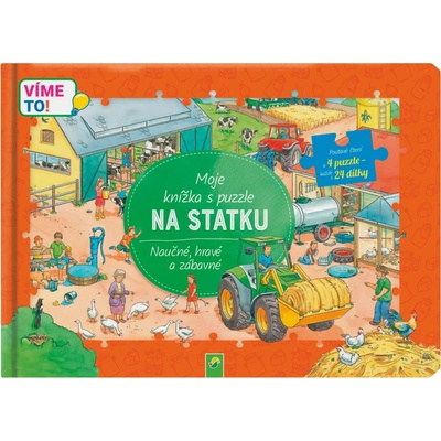 Kniha s puzzle XXL na statku