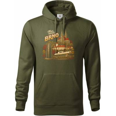 Moje město Brno mikina Premium