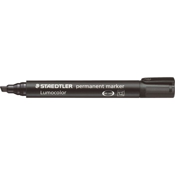 STAEDTLER Маркер Staedtler Lumocolor 350, ск. връх, черен (21123-А-ЧЕРЕН)