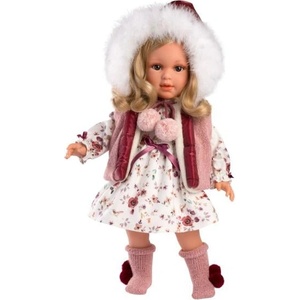 Llorens 54037 LUCIA - реалистична кукла с меко текстилно тяло - 40 см (4-54037)