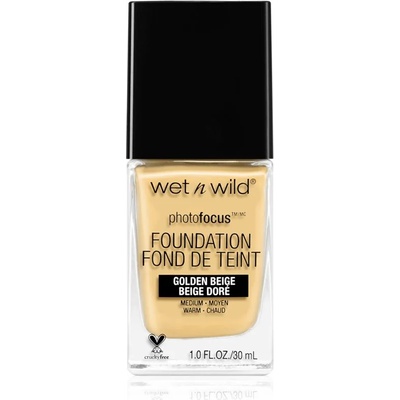 Wet n Wild PhotoFocus матиращ флуид фон дьо тен цвят Golden Beige 30ml