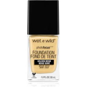 Wet n Wild PhotoFocus матиращ флуид фон дьо тен цвят Golden Beige 30ml