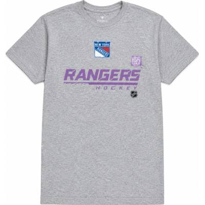 Fanatics pánské tričko New York Rangers NHL Hockey Fights Cancer