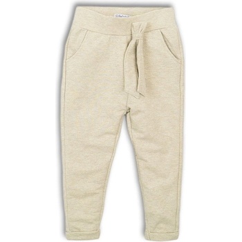 Dirkje dievčenské tepláky s lurexom béžové