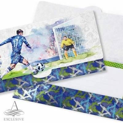 ARGUS Obálka s kartičkou futbalista 87-6011