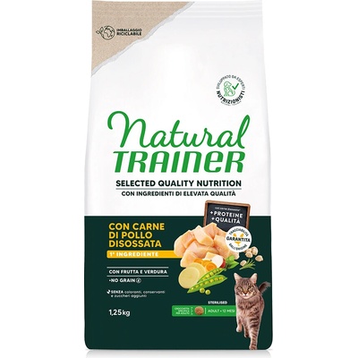 Natural Trainer Selected Quality Nutrition Sterilised Chicken 2 x 1,25 kg