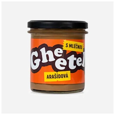 České Ghíčko Gheetella Arašídová s mléčnou čokoládou 320 g