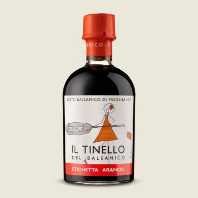 Il Borgo Balsamico Il Tinello balzamikový ocet oranžová etiketa 250ml